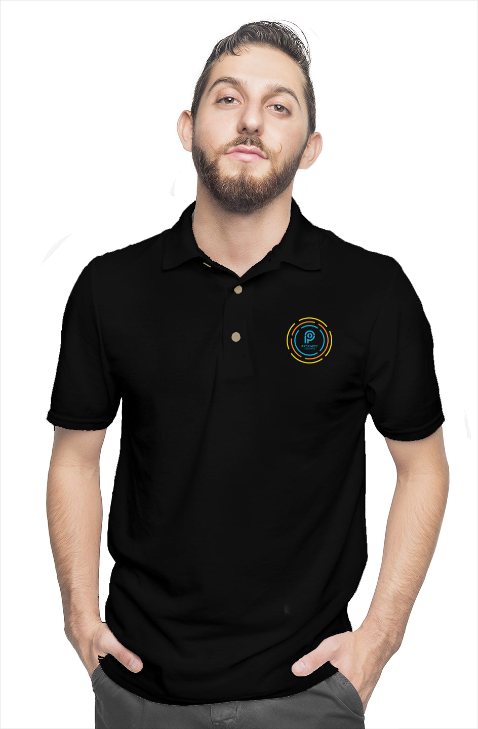 gildan cotton polo