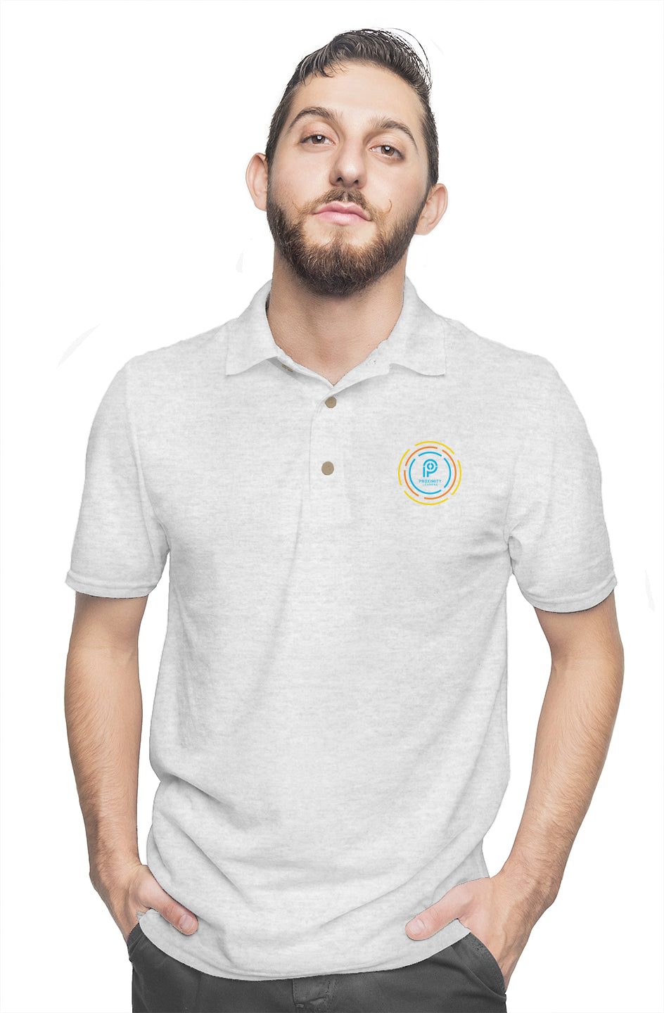 gildan cotton polo